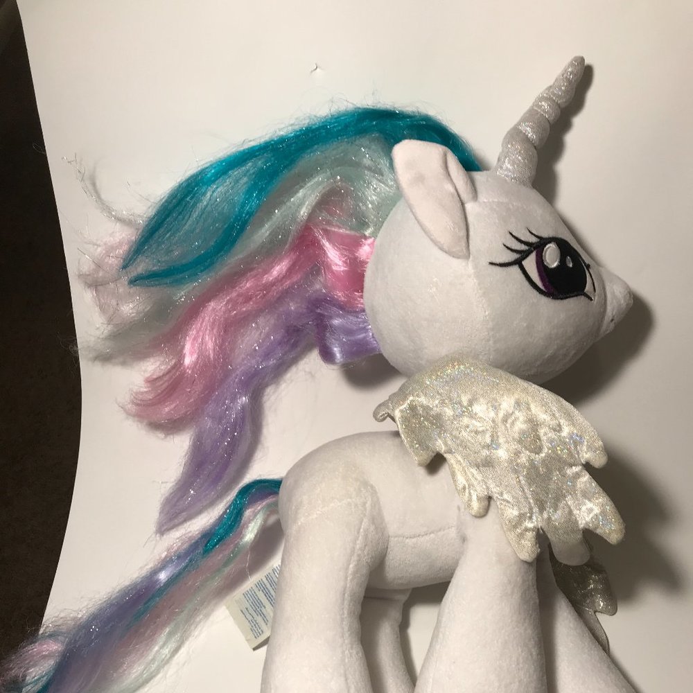 COPY - BUILD A BEAR My Little Pony Princess White Celestia - Picture 6 of 7